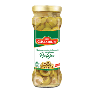 ACEITUNA EN RODAJAS – PESO: 240G