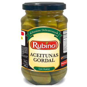 ACEITUNA GORDAL CON HUESO – PESO: 370G