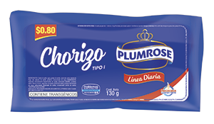 CHORIZO LÍNEA DIARIA – PESO: 130G