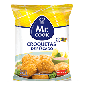 CROQUETAS DE PESCADO Mr.COOK PESO: 399G