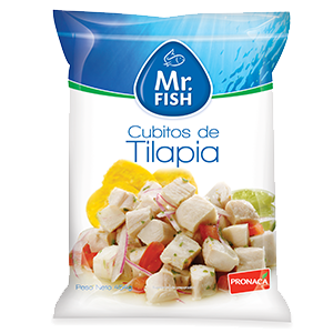 CUBITOS DE TILAPIA Mr. FISH – PESO: 454G