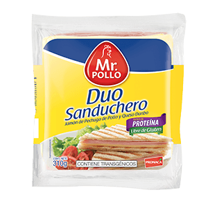 DUO SANDUCHERO PESO: 310G