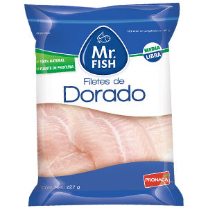 FILETES DE DORADO Mr. FISH PESO: 227G