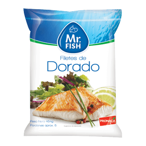 FILETES DE DORADO Mr. FISH – PESO: 454G