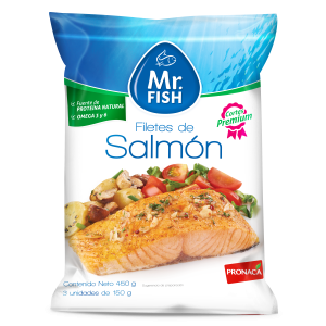 FILETES DE SALMÓN Mr. FISH 450G