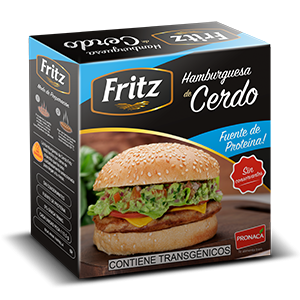 HAMBURGUESA DE CERDO FRITZ – PESO: 454G