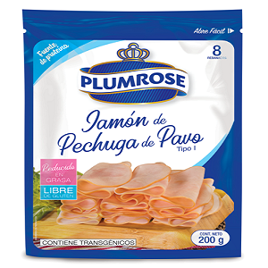 JAMÓN DE PECHUGA DE PAVO – PESO: 200G