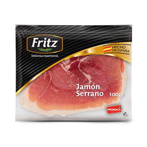 JAMÓN SERRANO FRITZ PESO: 100G