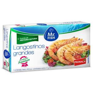 LANGOSTINOS GRANDES Mr. FISH – PESO: 454G