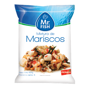 MIXTURA DE MARISCOS Mr. FISH – PESO: 454G