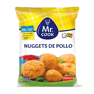 NUGGETS DE POLLO Mr.COOK PESO: 315G