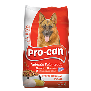 PROCAN ADULTOS RAZAS MEDIANAS Y GRANDES SABOR ORIGINAL PESO: 4KG