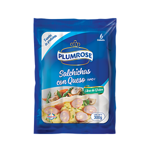 SALCHICHA CON QUESO – PESO: 300G