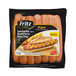 SALCHICHA RANCHERA HOT DOG PESO: 400G